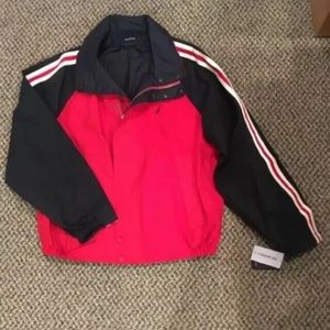 NWT VINTAGE NAUTICA Zip Reversible Jacket Size LARGE